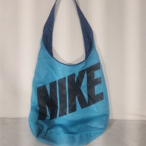 NIKE athletic Bag One Piece Reversible Swimming Gym Hiking Running Bag Grocery